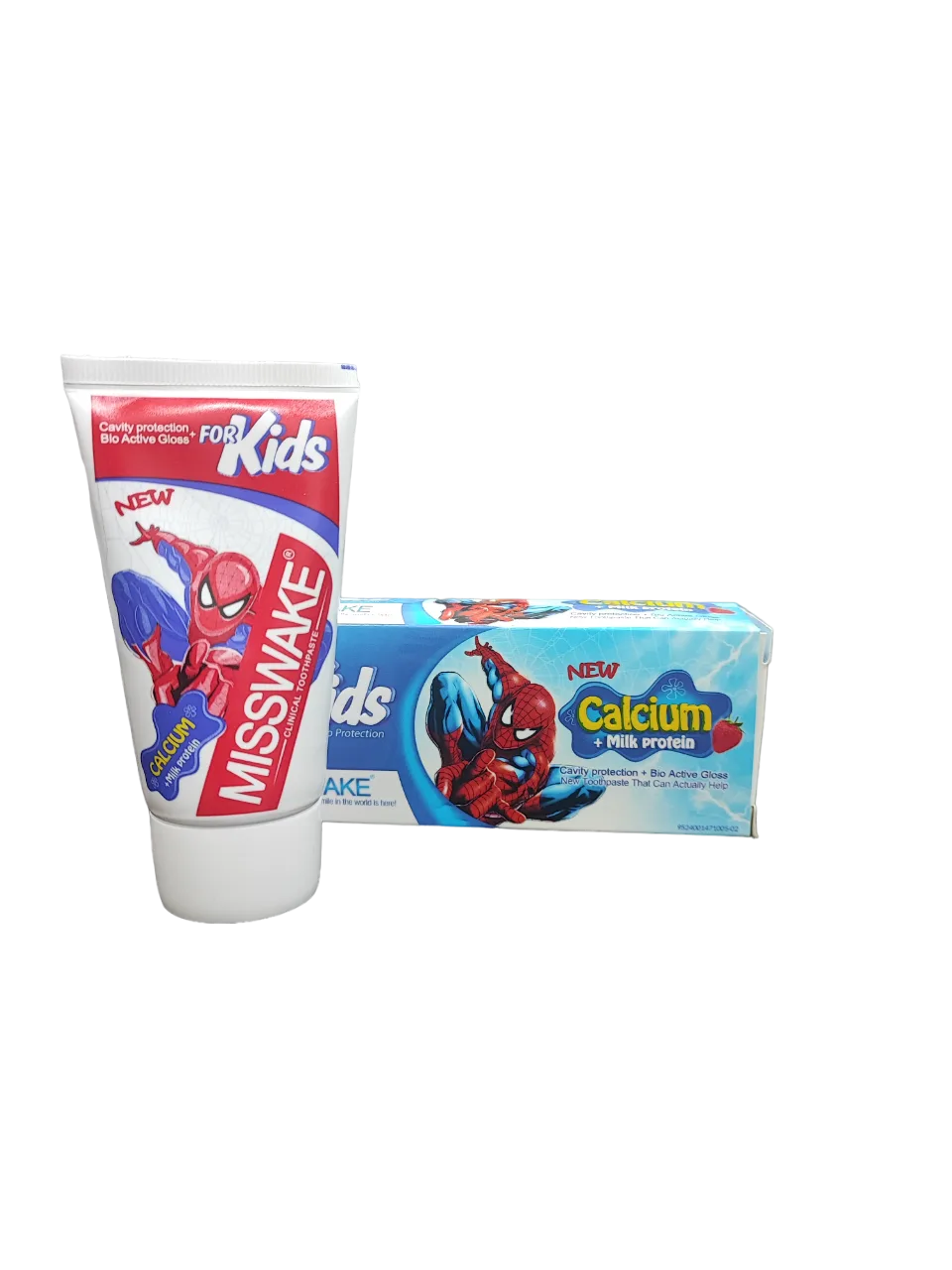 Miswick Kids Jelly Toothpaste with Spiderman Design خمیر دندان ژله ای کودک میسویک با طرح اسپایدرمن