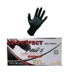 دستکش نیتریل مشکی اپی پرفکت Op-Perfect Black Nitrile Gloves